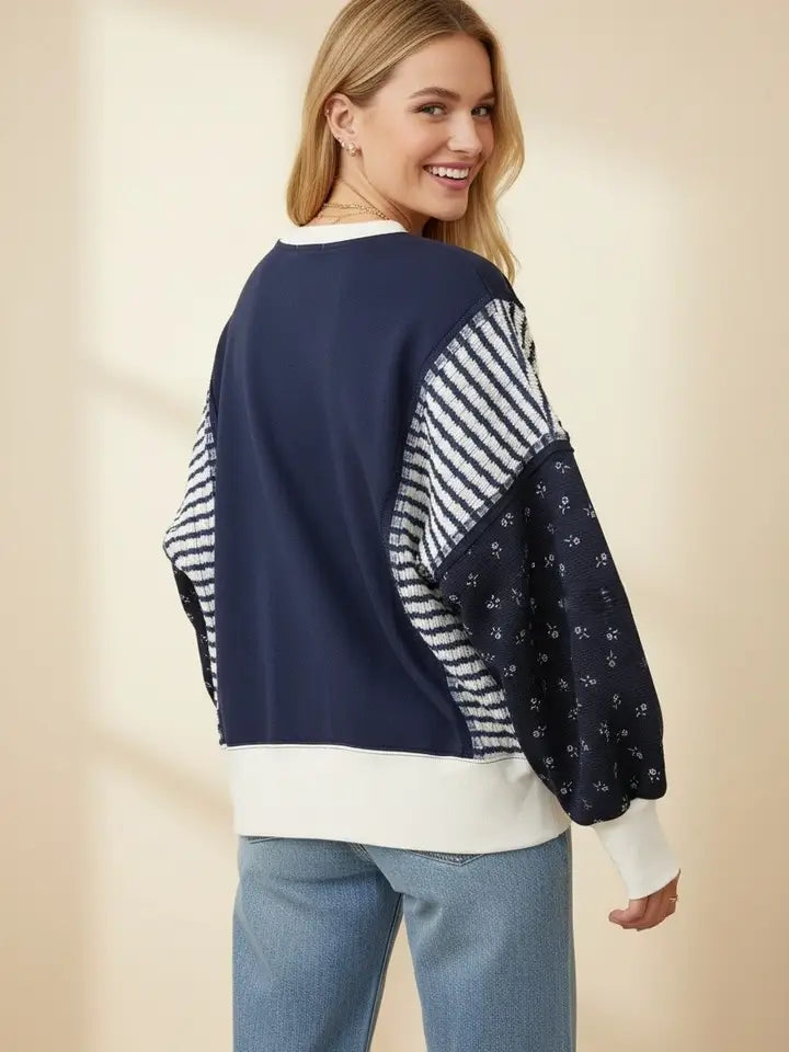 Wanderer Patchwork Pullover