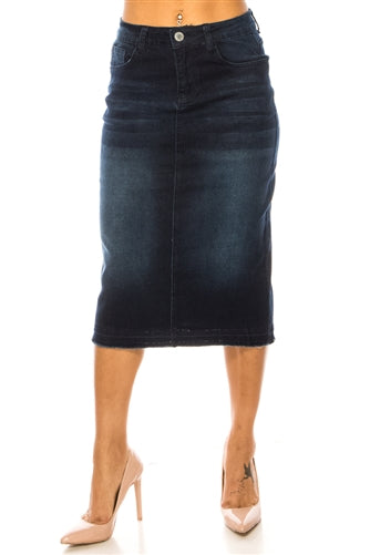 The Jane Denim Skirt