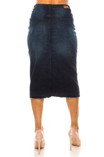 The Jane Denim Skirt
