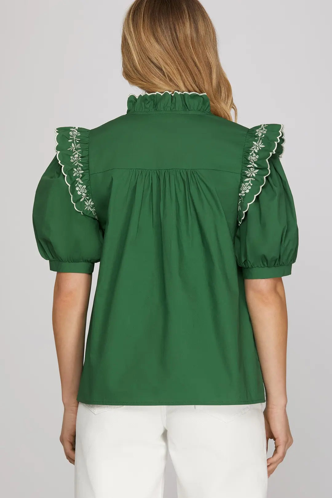 Lacie Embroidered Blouse