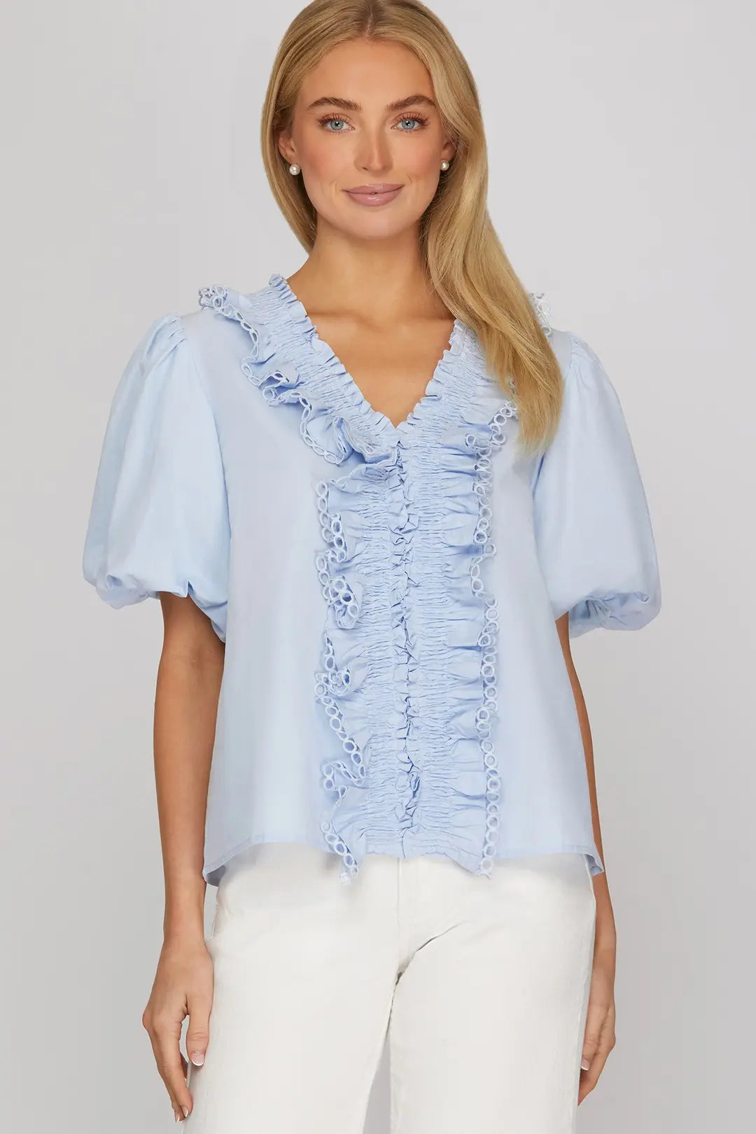 Frilly Lace Blouse