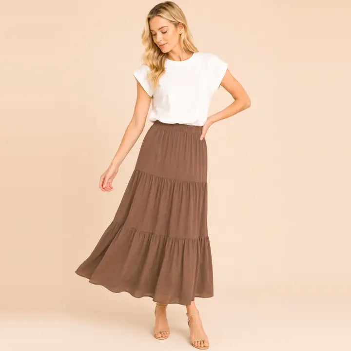 Prairie Tiered Maxi Skirt