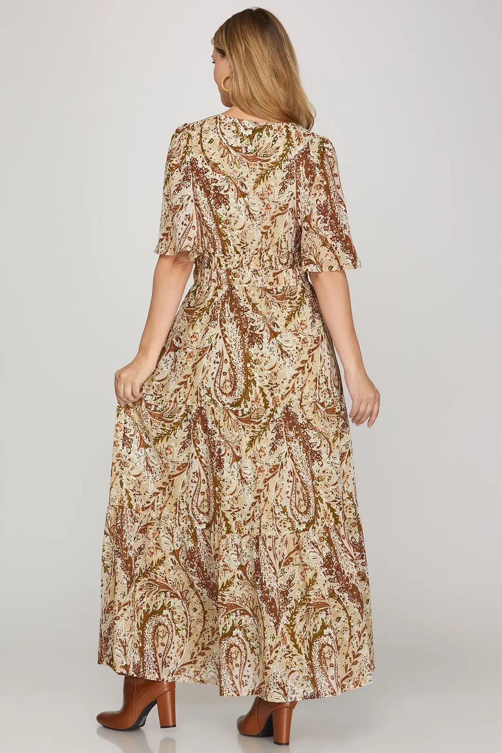 Dusk & Thistle Paisley Dress