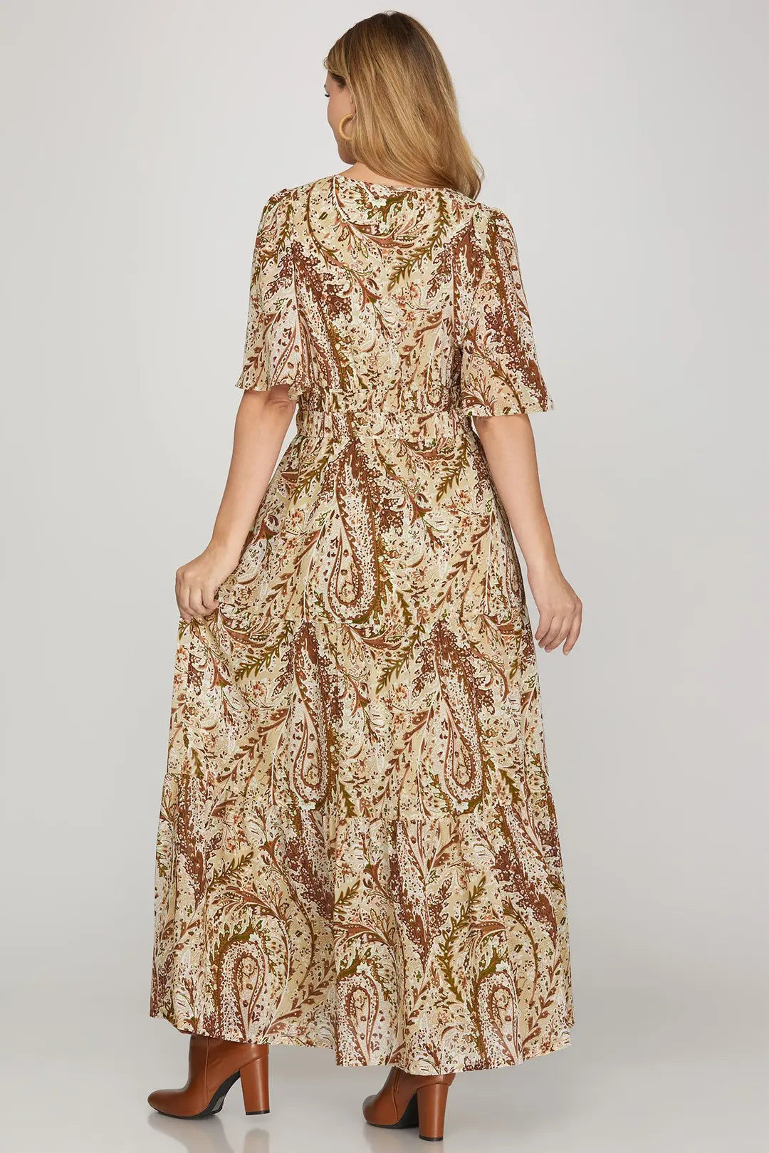 Dusk & Thistle Paisley Dress