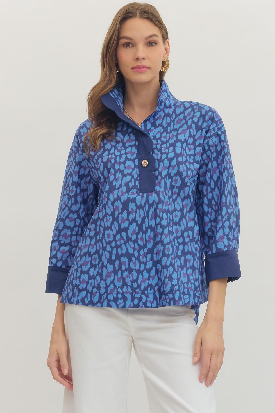 Spotted in Paradise Top