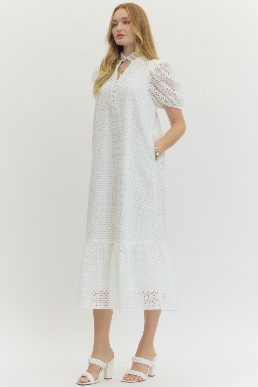 Eyelet Dress