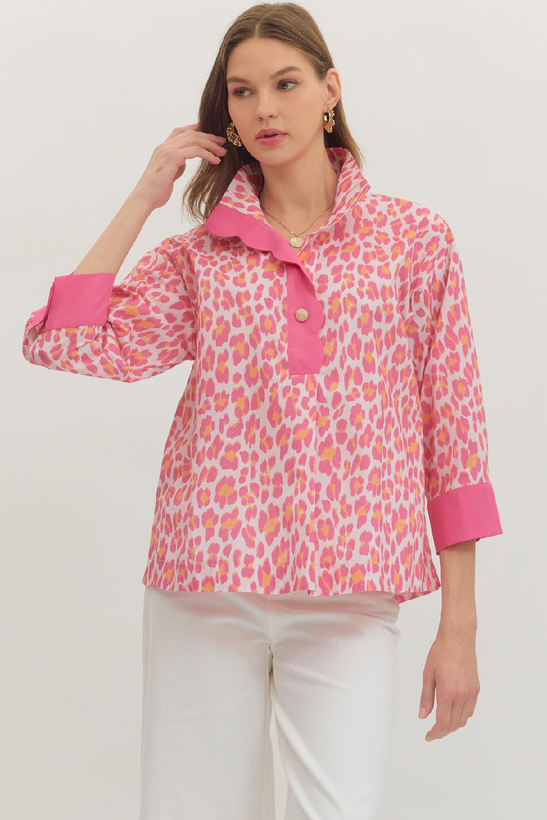 Spotted in Paradise Top