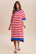 Patriotic Stripe Dress