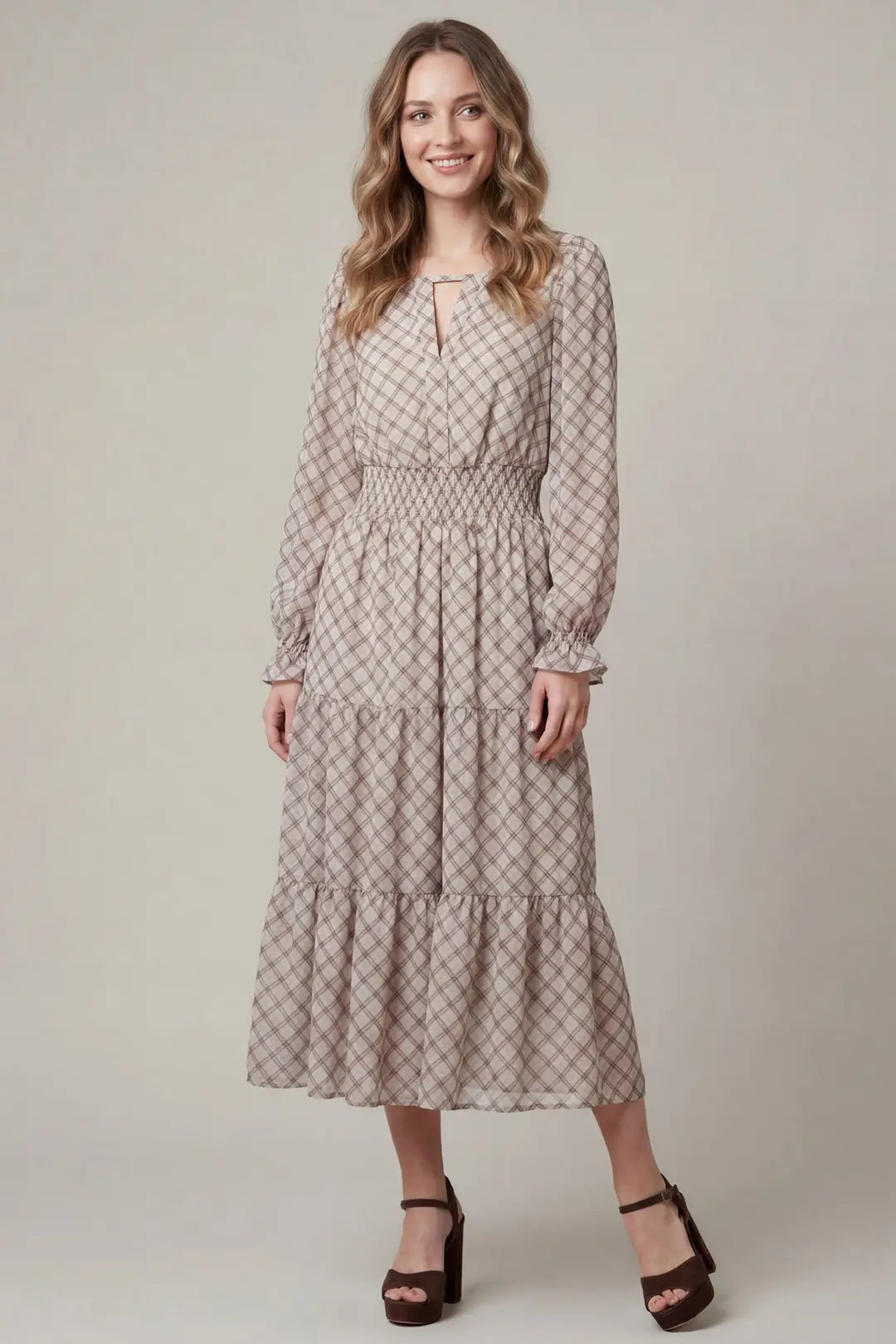 Plaid to Meet You Dress