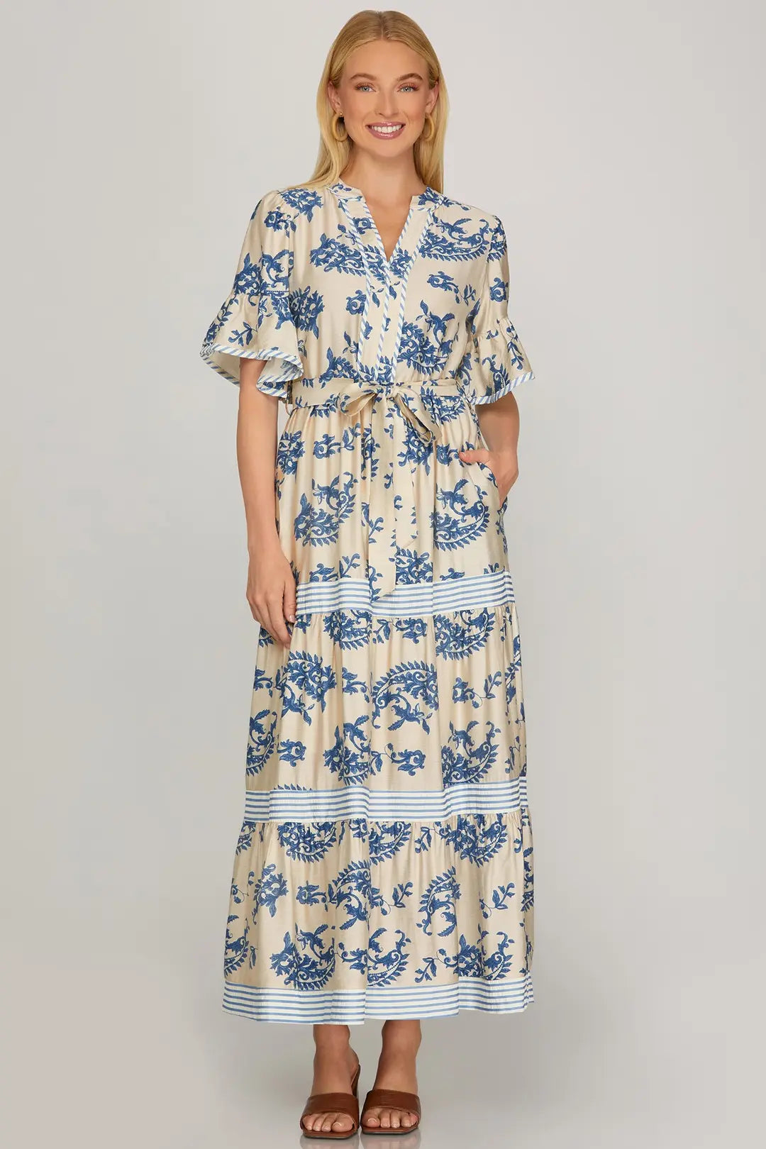 Toile Flutter Dress